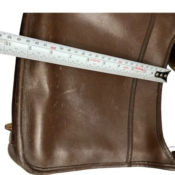 Coach vintage brown leather legacy bag 9966